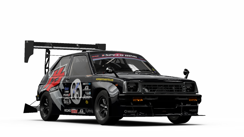 1984 Toyota #25 Horsepower Techs Starlet Time Attack