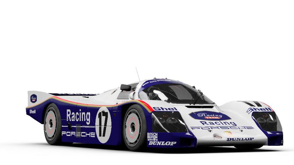 1987 Porsche #17 Porsche AG 962C