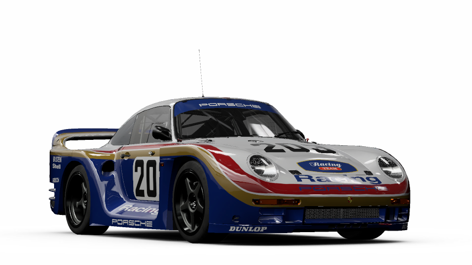 1987 Porsche #203 Porsche AG 961