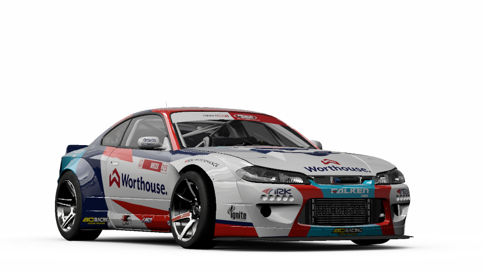 2001 Formula Drift #215 Nissan Silvia Spec-R
