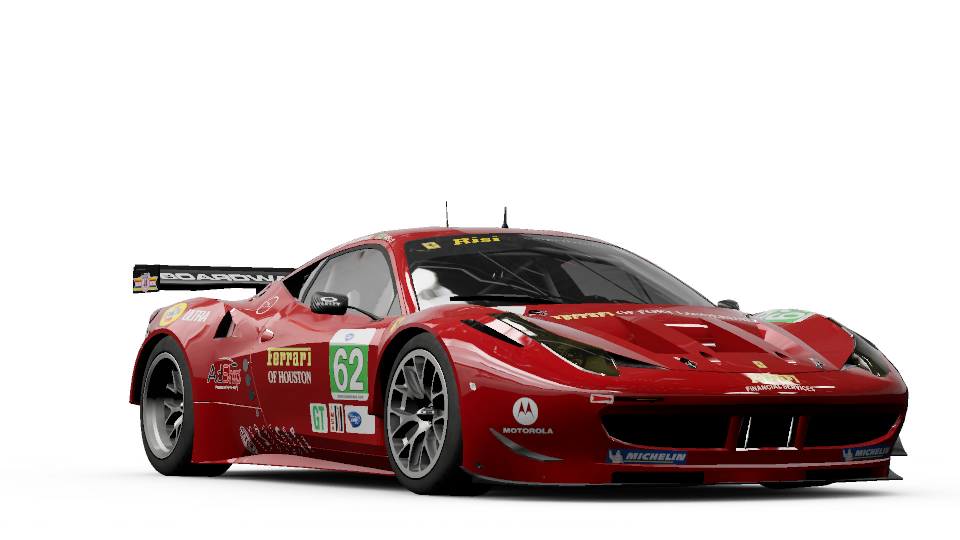 2011 Ferrari #62 Risi Competizione 458 Italia GTC