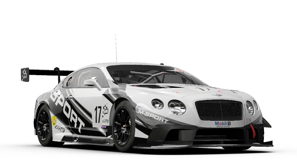 2014 Bentley #17 M-Sport Bentley Continental GT3 preview